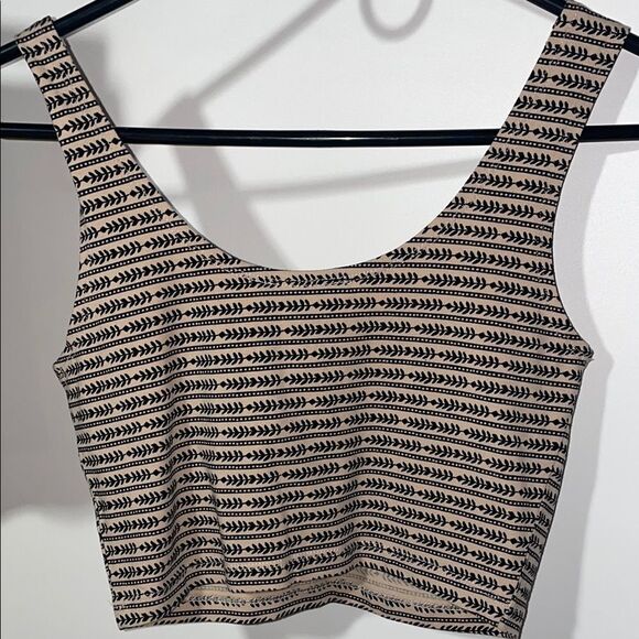 Patterned Black and Cream Women's outfit set - Picture 3 of 7